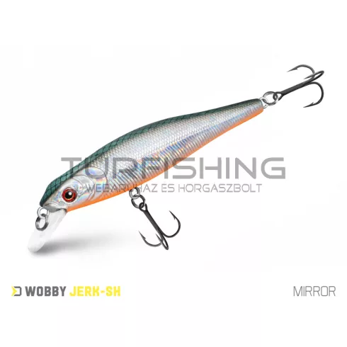 Wobbler Delphin WOBBY JERK-SH 6,5g/8cm/Susp./PHANTOM
