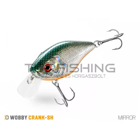 Wobbler Delphin WOBBY CRANK-SH 8g/5cm/Float./TRAP