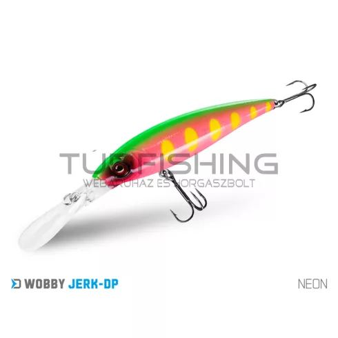 Wobbler Delphin WOBBY JERK-DP 12,5g/9cm/Susp./PHANTOM