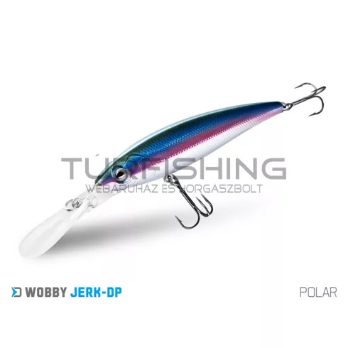 Wobbler Delphin WOBBY JERK-DP 12,5g/9cm/Susp./PHANTOM