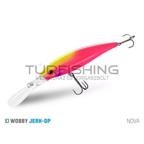 Wobbler Delphin WOBBY JERK-DP 12,5g/9cm/Susp./PHANTOM