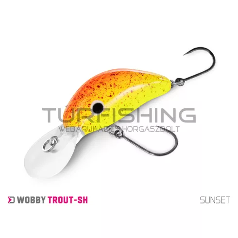 Wobbler Delphin WOBBY TROUT-SH 4g/4cm/Float./TRAP