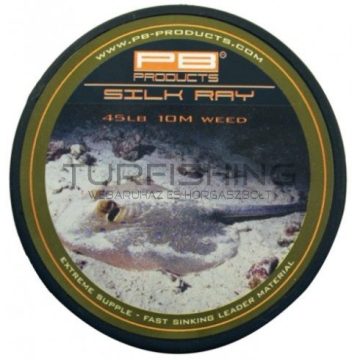   PB PRODUCTS SILK RAY WEED 45LB 10M- NÖVÉNYZET SZÍNŰ ÓLOMNÉLKÜLI ELŐKEZSINÓR