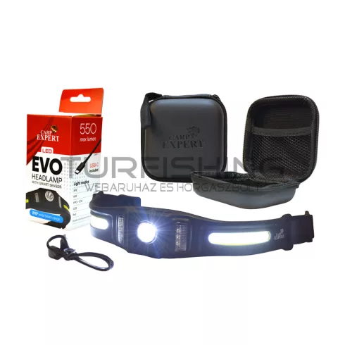 CARP EXPERT EVO SMART FEJLÁMPA KEMÉNY TOKKAL
