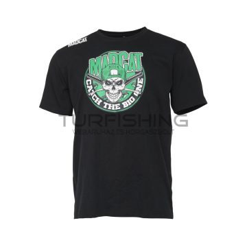MADCAT SKULL T-SHIRT M BLACK