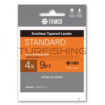   Tiemco TIEMCO VÉKONYODÓ ELŐKE STANDARD TAPERED LEADER 9ft 7X