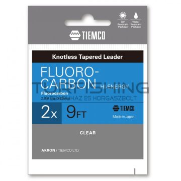   Tiemco TIEMCO VÉKONYODÓ ELŐKE FLUOROCARBON HI-ENERGY LEADER 9ft 03X