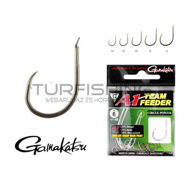 GAMAKATSU A1 Team Feeder Circle Power 6-os  15db/cs