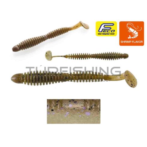 Tiemco TIEMCO LOCOISM FLEXY SHAD 3" 7.6cm #224 Electric Shiner