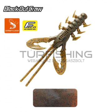 Tiemco TIEMCO BLACK OUT CRAW 4" 10cm Color 133