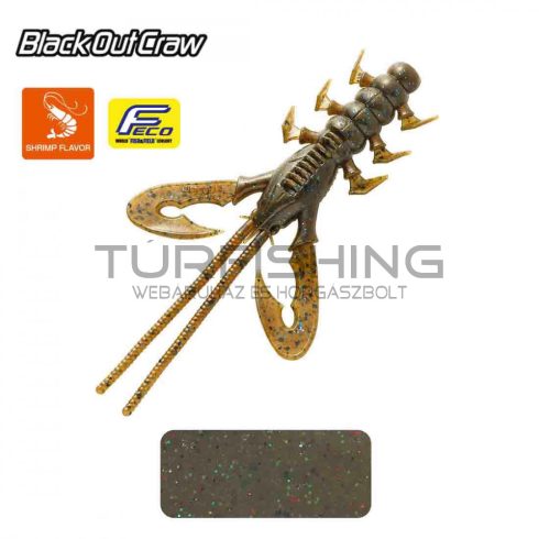 Tiemco TIEMCO BLACK OUT CRAW 4" 10cm Color 164