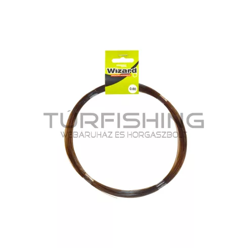 KAMASAKI  HARCSÁS MONOFIL ELŐKE 0,6MM 50M DARK BROWN 28,57KG