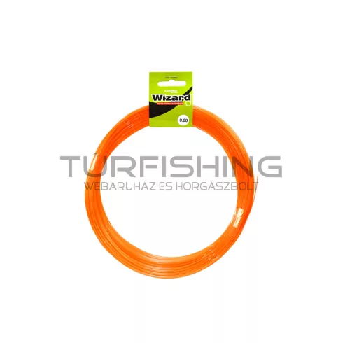 KAMASAKI  HARCSÁS MONOFIL ELŐKE 0,8MM 50M ORANGE 43,4KG