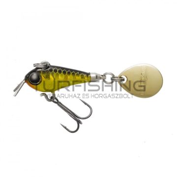   Tiemco SPINNERTAIL TIEMCO RIOT BLADE S 20mm 5gr 02 Holo Gold Black