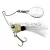 Tiemco SPINNERBAIT TIEMCO NECROMANCER 6.5gr 45mm 01 Pearl Ayu