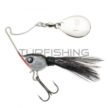   Tiemco SPINNERBAIT TIEMCO NECROMANCER 6.5gr 45mm 03 Holo Silver Black