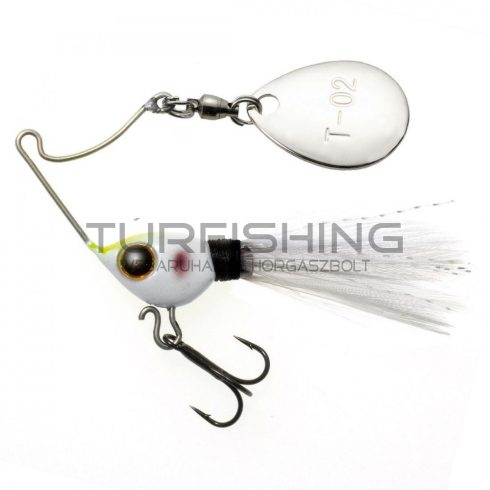 Tiemco SPINNERBAIT TIEMCO NECROMANCER 6.5gr 45mm 10 Christal White