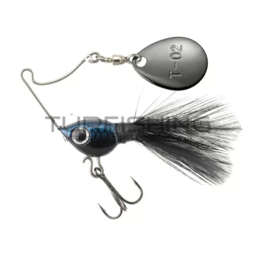  Tiemco SPINNERBAIT TIEMCO NECROMANCER 6.5gr 45mm 12 Aurora Black