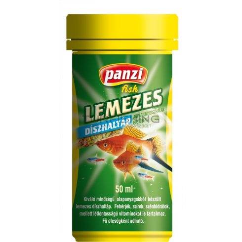 Panzi Lemezes Táp - 50 ml