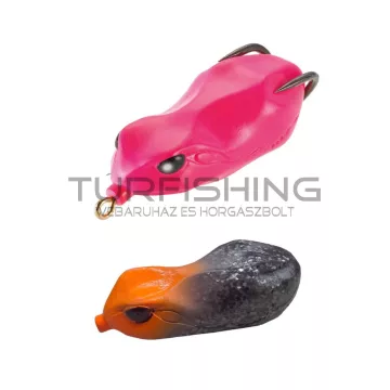   Tiemco TIEMCO VAJRA FROG FRG-60 6cm 19 Orange Head/Smoke Glitter