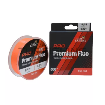 CARP EXPERT PROPREMIUM FLUO RED 0,20MM 300M FLUO RED 5,47KG