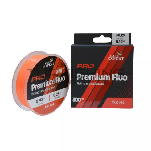 CARP EXPERT PROPREMIUM FLUO RED 0,20MM 300M FLUO RED 5,47KG