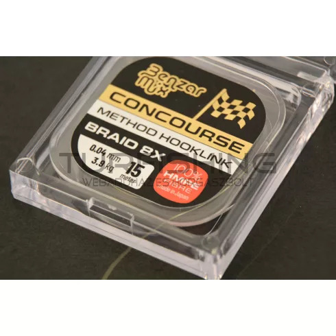 BENZAR CONCOURSE BRAIDED HOOKLINK 15M 0.04MM
