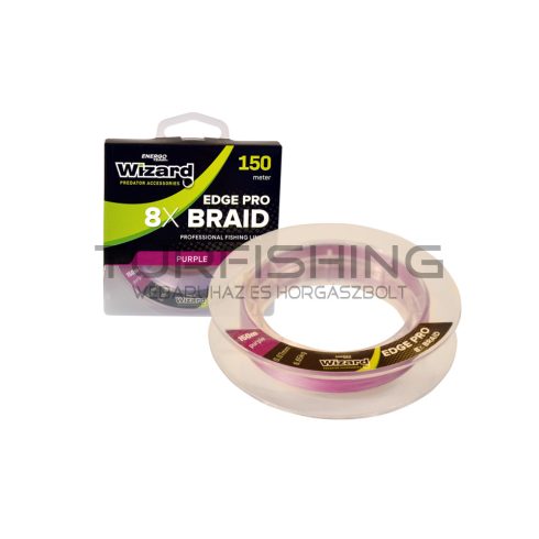 WIZARD EDGE PRO VIOLET 8X 0.07MM BRAID 150M 6,65KG