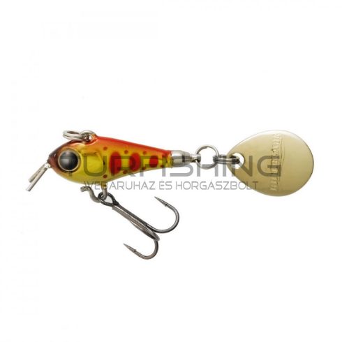 Tiemco SPINNERTAIL TIEMCO RIOT BLADE S 20mm 5gr 101 Holo Red Gold Yamame