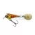 Tiemco SPINNERTAIL TIEMCO RIOT BLADE S 25mm 9gr 101 Holo Red Gold Yamame
