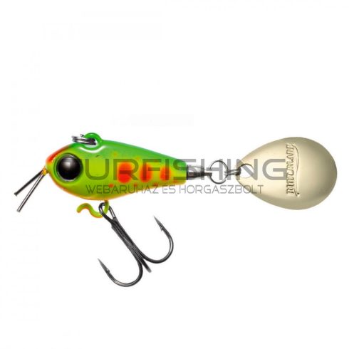 Tiemco SPINNERTAIL TIEMCO RIOT BLADE S 25mm 9gr 105 Lime Chartreuse Yamame