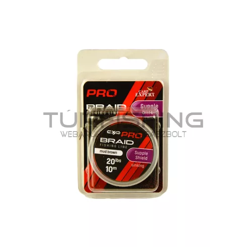 CARP EXPERT PRO SUPPLE SHIELD FONOTT BEVONATOS SÜLLYEDŐ ELŐKEZSINÓR 20LBS MOSS GREEN 10M