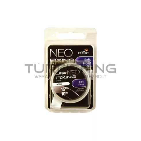 CARP EXPERT NEO BAIT FLOSS CSALIRÖGZÍTŐ ZSINÓR 15LBS WHITE 10M