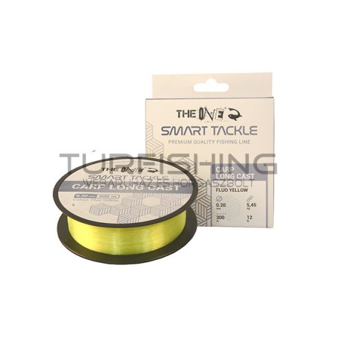 THE ONE CARP LONG CAST FLUO YELLOW 1200M 0.22MM 7,15KG 15LB