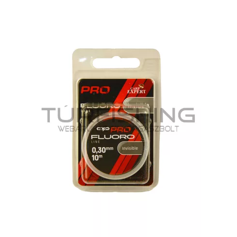 CARP EXPERT PRO INVISIBLE LINE FLUOROCARBON ÁTLÁTSZÓ ZSINÓR 0,30MM 10M