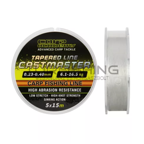NEVIS Castmaster Tapered Line 5x15m 0.26-0.40mm