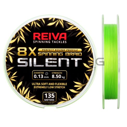 REIVA Reiva Silent 135m 0,17mm Fluo Green