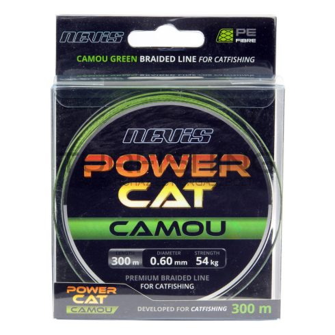 NEVIS Powercat Camou 300m 0.45mm