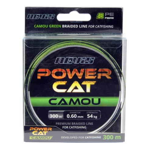 NEVIS Powercat Camou 300m 0.60mm