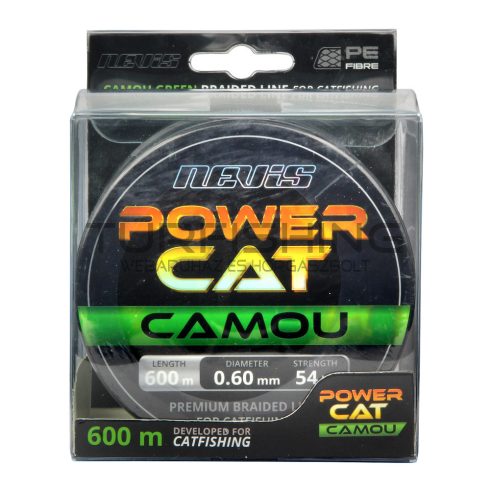 NEVIS Powercat Fonott zsinór 600m 0.50mm
