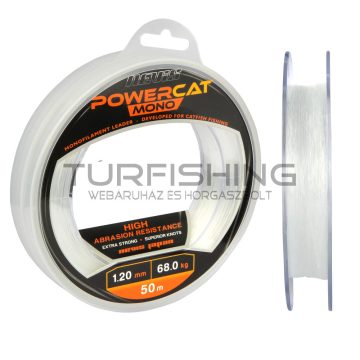 NEVIS Powercat harcsázó előkezsínór mono 50m 1.2mm