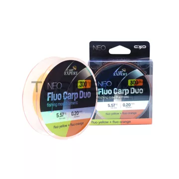   CARP EXPERT NEO FLUO CARP DUO 0,20MM 300MFLUO YELLOW + FLUO ORANGE 5,57KG
