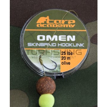 CARP ACADEMY Omen Skinbraid Olive 25Lb 20m