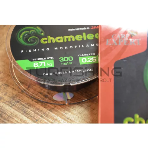 CARP EXPERT CHAMELEON 600M/SPOOL SHINY DARK GREEN 0.20MM 8,71KG