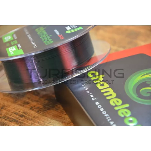 CARP EXPERT CHAMELEON 600M/SPOOL SHINY DARK GREEN 0.25MM 10,55KG