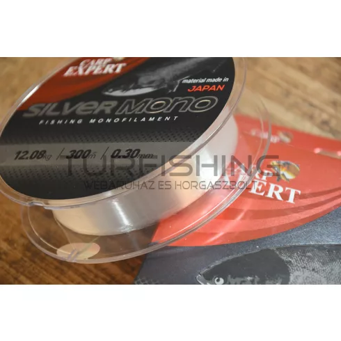 CARP EXPERT SILVER CARP 300M/SPOOL TRANSPARENT 0.30MM