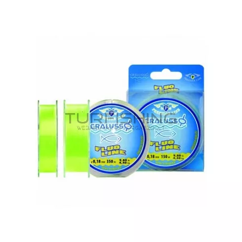 CRALUSSO ZSINÓR FLUO SÁRGA PRESTIGE 0,18MM 350M
