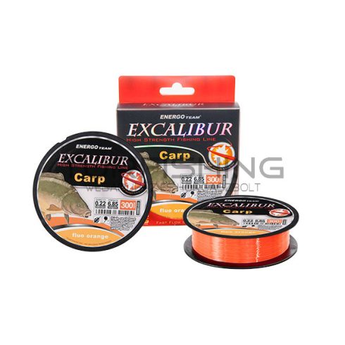 ZSINÓR EXCALIBUR CARP FEEDER FLUO NARANCS 300M 0,18