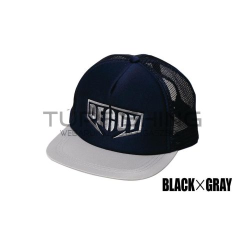 Decoy SAPKA DECOY DA-17 FLAT MESH CAP Black Grey