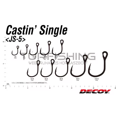 Decoy HOROG DECOY JS-5 CASTIN SINGLE #2/0